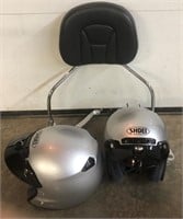 Motorcycle Helmets, Backrest, Headsets