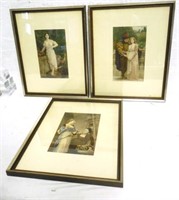 Lot of 3 Framed Prints