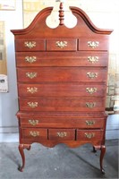 Cherry Highboy Chest of Drawers