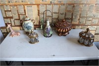 Decorative Items - Urns, Grapes, Etc.
