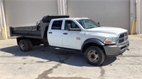 2011 Dodge Ram 4500 Heavy Duty Crew Cab Dump Bed