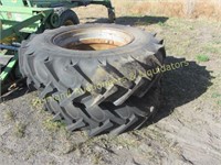 2 18.4-34 TRACTOR TIRES (NEW)