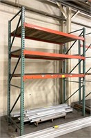 pallet rack 105in wide x42in deep x 11ft tall