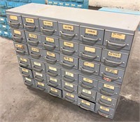 Hardware storage bins- 2 sections
