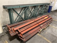 HD Pallet racking 22-100in rails & 5-15ft uprights