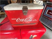 Coca-Cola Embossed Cooler, 16"X10"X12"