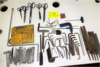 allen wrenches, files & more