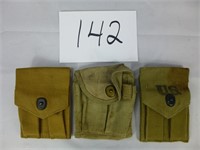 WWII 1911 .45 AMMO POUCH LOT