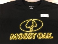 New Mossy Oak Size L Black T-Shirt