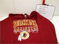 XL Redskins Hoodie/NEW