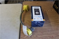 RV adapter cord & keyless deadbolt