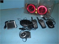 Set of Trailer Lights , Radar Detector, Bluetooth