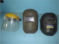 2  Welding Helmets, Face shield