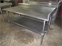 Stainless steel prep table 60"x30"