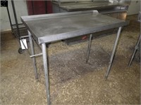 Stainless steel drain table 44.5"x24"