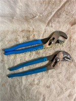 Pair of 420 channel lock pliers