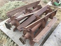 Pallet of (2) WILCOX 4' Paddle Wheel Crumblers