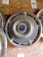 2- Chevrolet hubcaps
