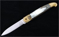 1950s German Rostfrei Lever Lock Switchblade Knife