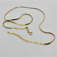 14kt Yellow Gold Italian Necklace - 5.7 grams