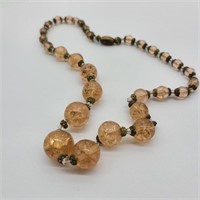 Vintage Czechoslovakian Beaded Necklace