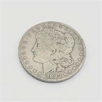 1882 Morgan Silver Dollar