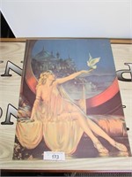 Art Deco "Sultan" Lithograph Print  16"x20"
