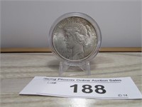 1923P Peace Silver Dollar