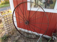 Antique 54" Wheel