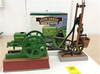 John Deere Model "E" Engine and Pump jack