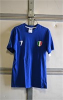 SM SMALL SHIRT- ITALIA  #7 Soccer Football Italy