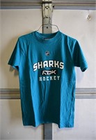 M MEDIUM T-SHIRT TEE - SAN JOSE SHARKS NHL HOCKEY