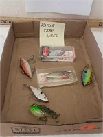 Rattle trap lures