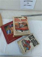 Chilton's manual and repair books