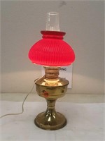 VINTAGE brass lamp works