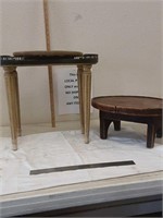 2 small stools
