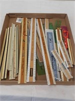 Large box of rulers