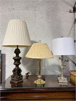 3 table Lamps