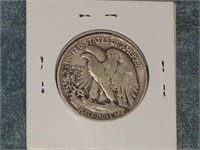 1937 Walking Liberty Half Dollar