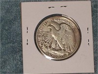 1945 Walking Liberty Half Dollar