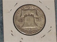 1953-S Franklin Half Dollar