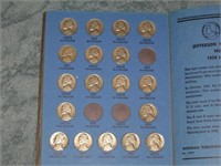 Jefferson Nickel Book: 1938-1961 (45 Coins)