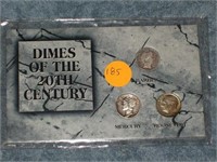 Dimes of the 20th Century Set / 1907 Barber /