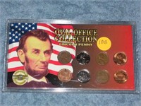 Oval Office Collection Lincoln Cents 1940's-1980's