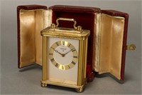 Swiss Petit Cased Carriage Clock,