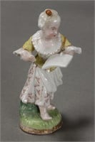 846 19th century Sitzendorf Porcelain Figure,