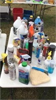 Lot of Cleaner/ Laundry Detergent/ Miscellaneous