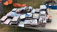 DVD and cd lot over a hundred