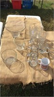 Lot of Glassware