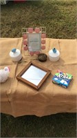 Bathroom Lot Picture Frame/Mirror/Candles